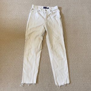 Vintage gap straight leg size 25 rigid Jean